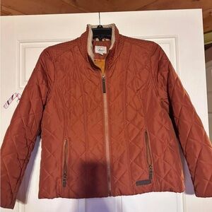 G.H. Bass & Co. Women's Quilted Tan Puffer Jacket